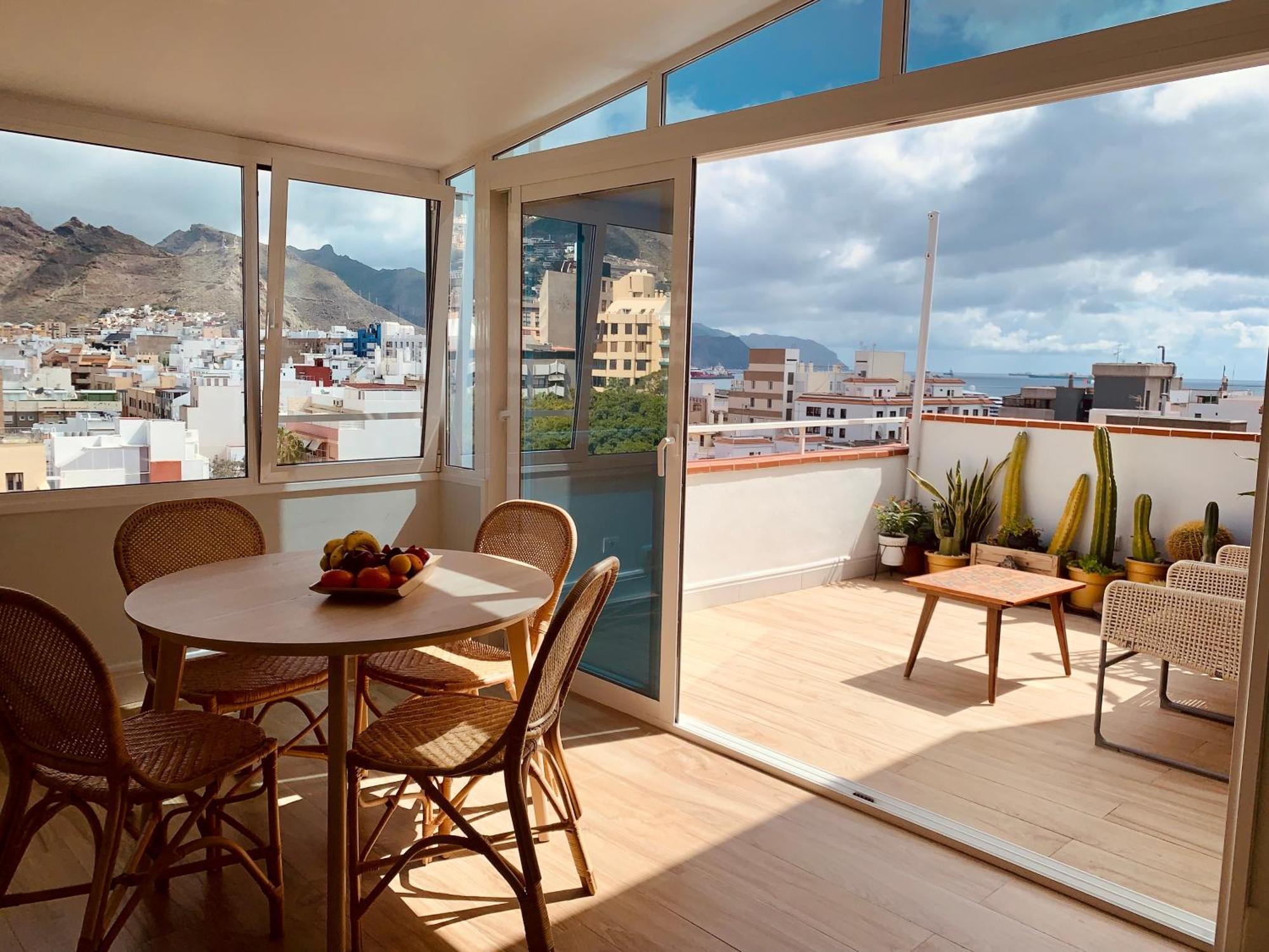 Atico Con Terraza, Vistas Panoramicas Y Parking Appartamento *
