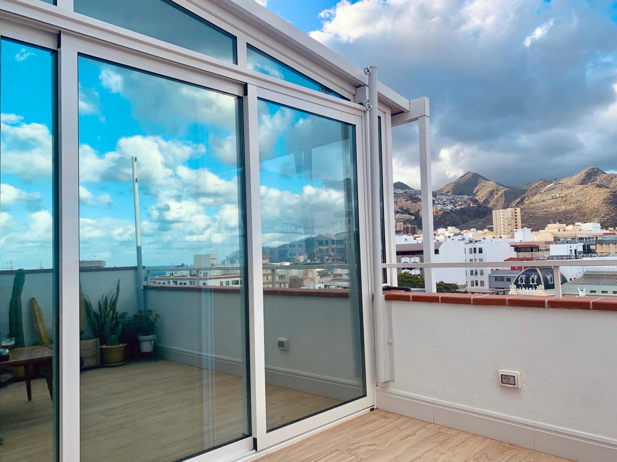 Atico Con Terraza, Vistas Panoramicas Y Parking Appartamento Santa Cruz de Tenerife