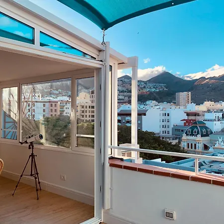 Appartamento Atico Con Terraza, Vistas Panoramicas Y Parking Santa Cruz de Tenerife Esterno foto